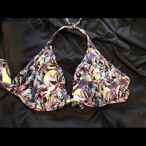 SOLD *Victoria’s Secret high tie halter bikini top